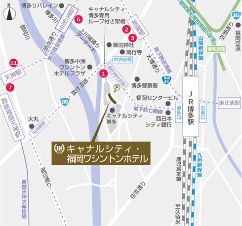 新アクセスイラスト地図七隈線追加版