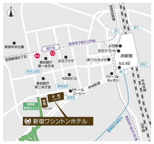 新宿本館地図490459