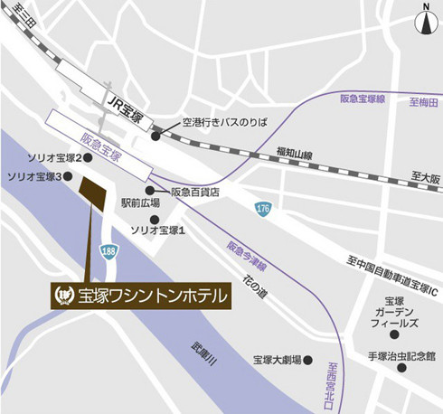 宝塚地図490458