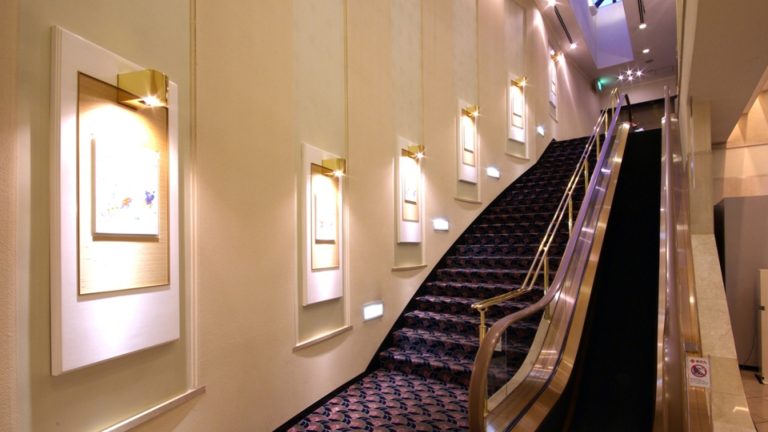 Escalator to Sakuragawa on the 2nd Floor
