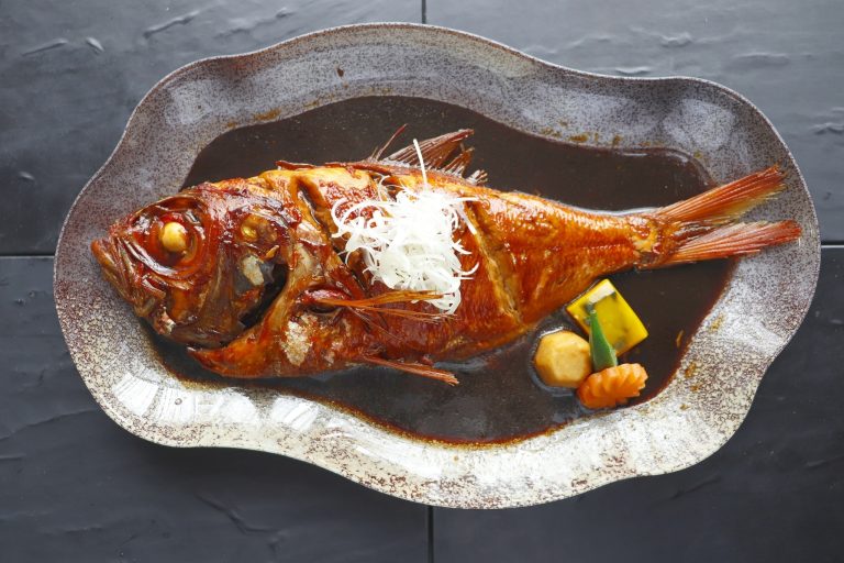 Braised Red Seabass