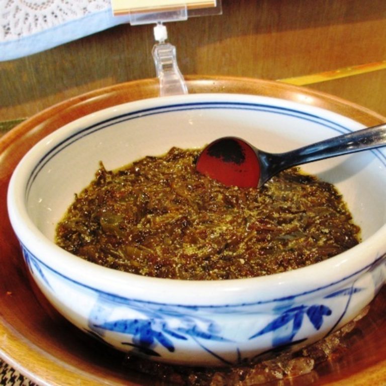 Breakfast One Day: "Mekabu with Fish Roe"