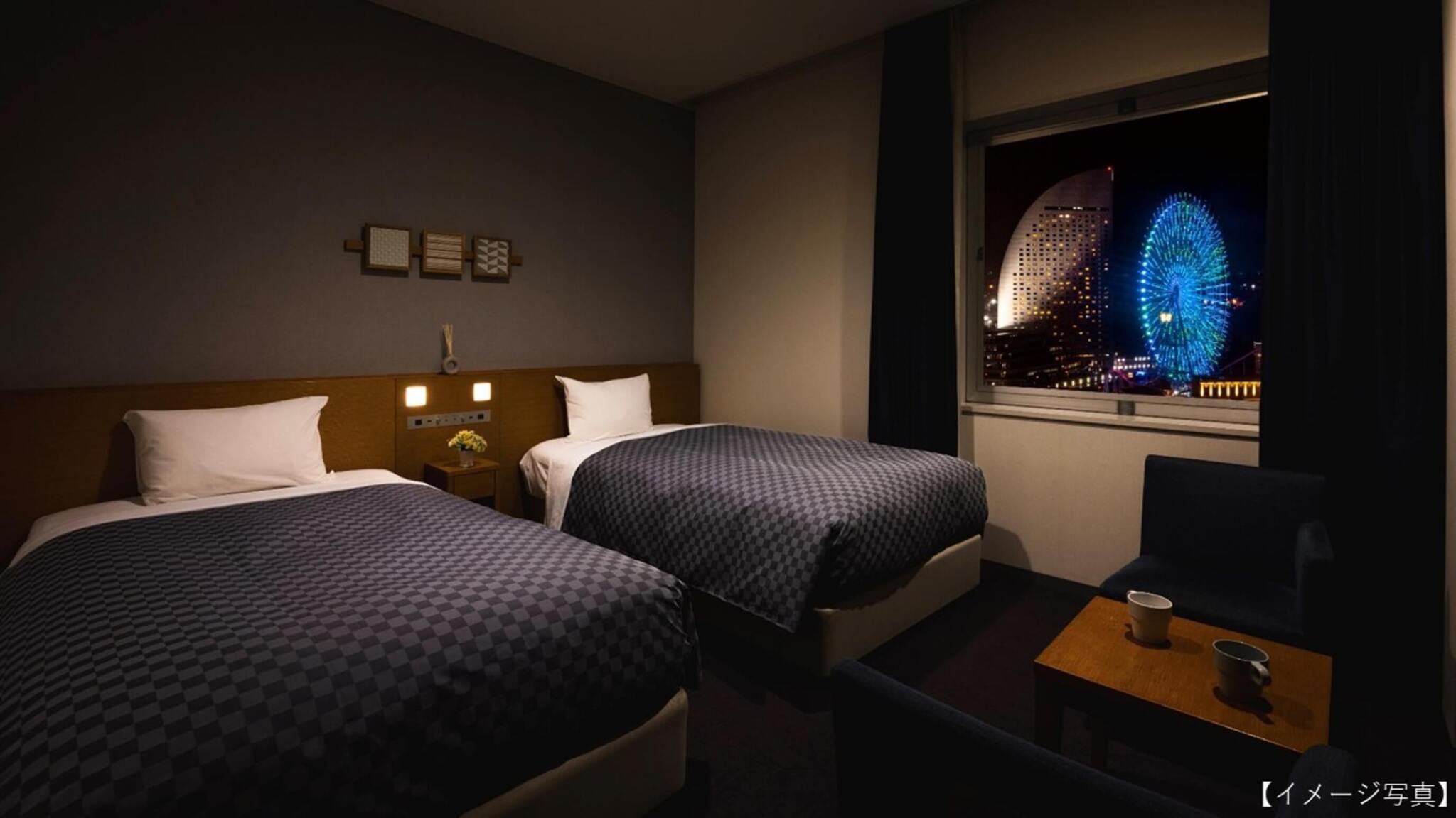 夜景 スーペリアツインルーム