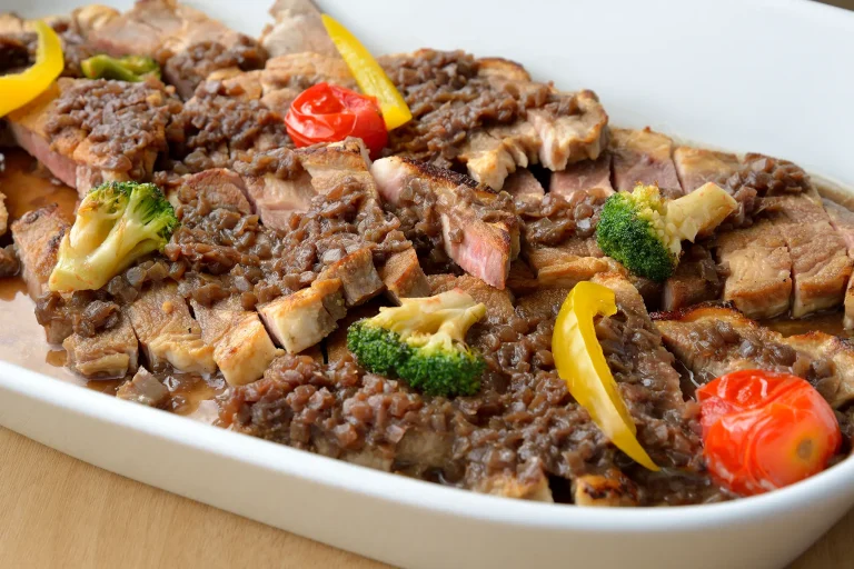 Pork shoulder steak 
