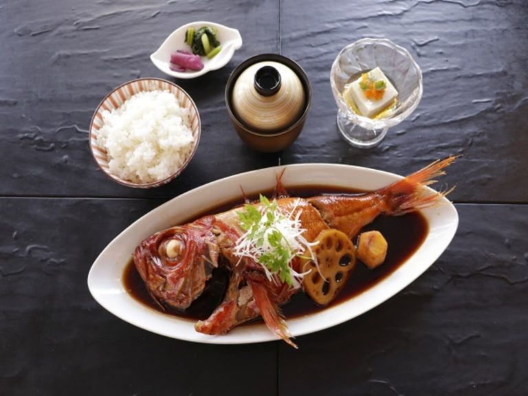 Simmered Red Seabass Meal Set