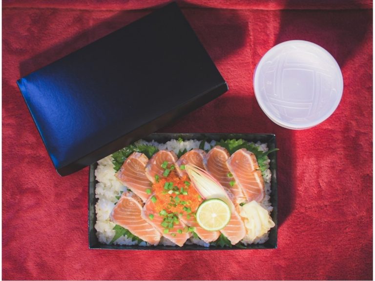 Dinner Menu: Seared Salmon Rice Bowl