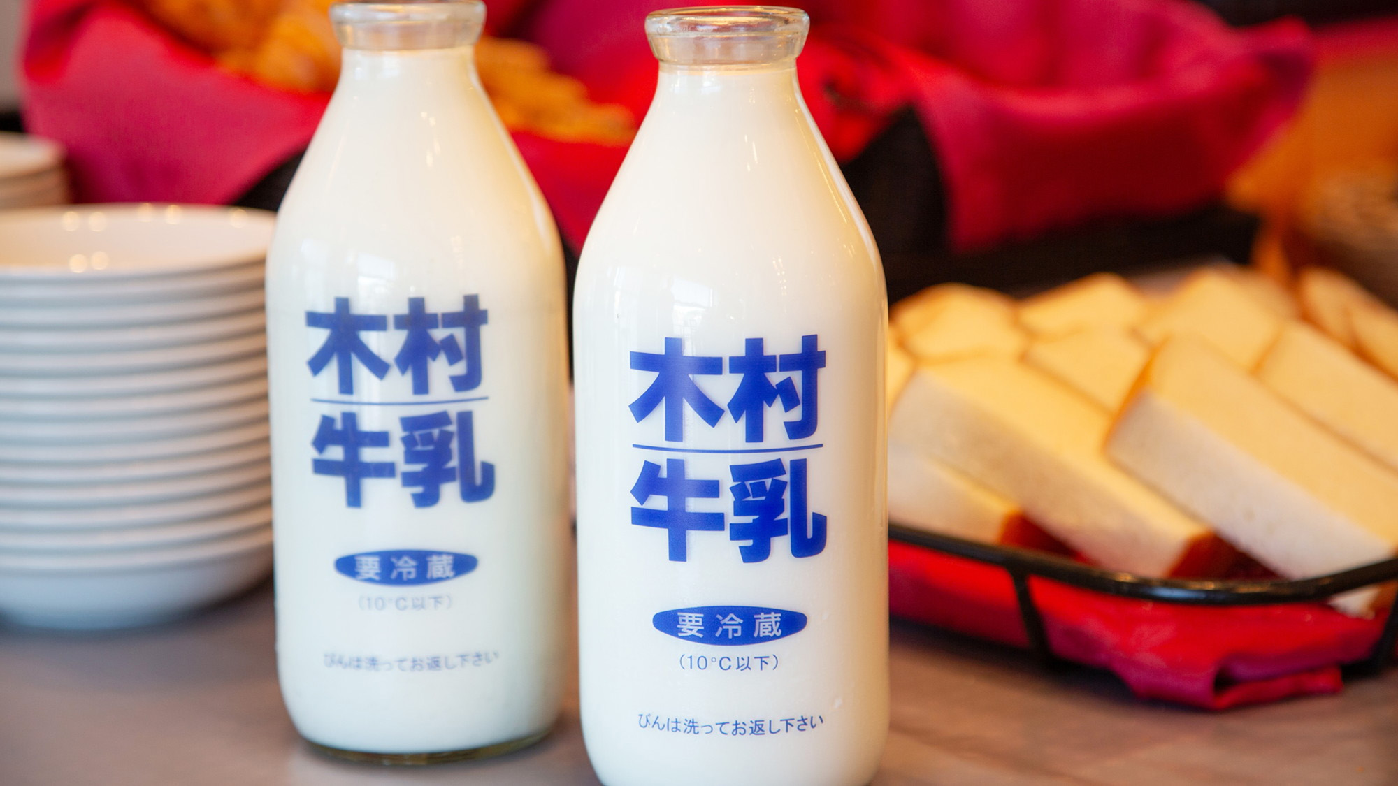 牛乳はいわきの木村牛乳を使用！地産の牛乳をお召し上がりください