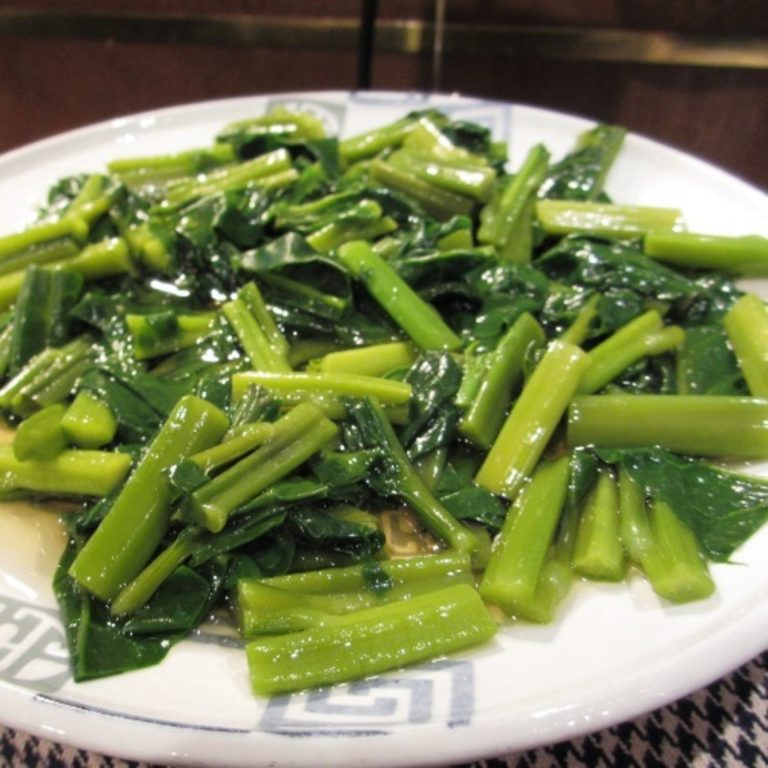 Breakfast One Day: "Tsuru-murasaki" Blanched Greens from Yamagata