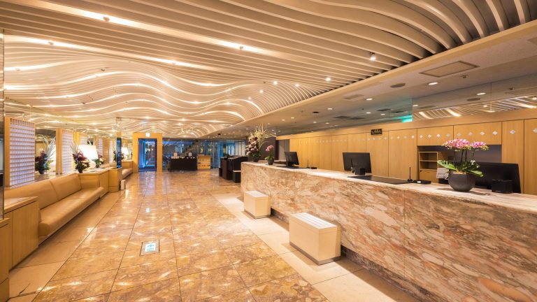 Front Desk and Lobby