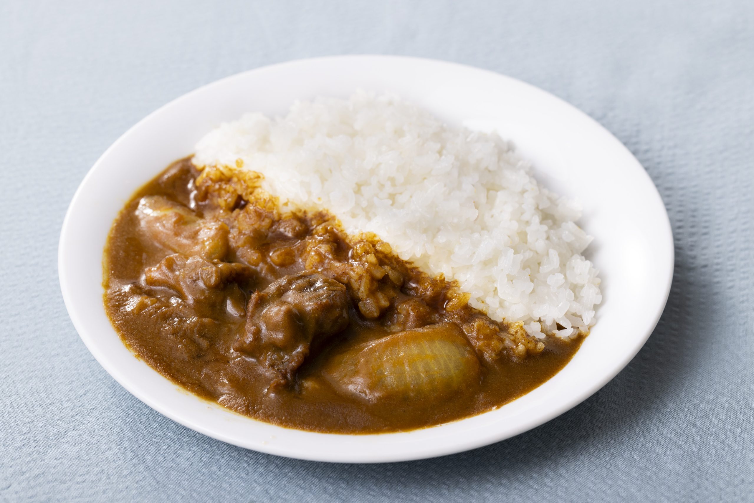 朝食ビュッフェ　カレーライス