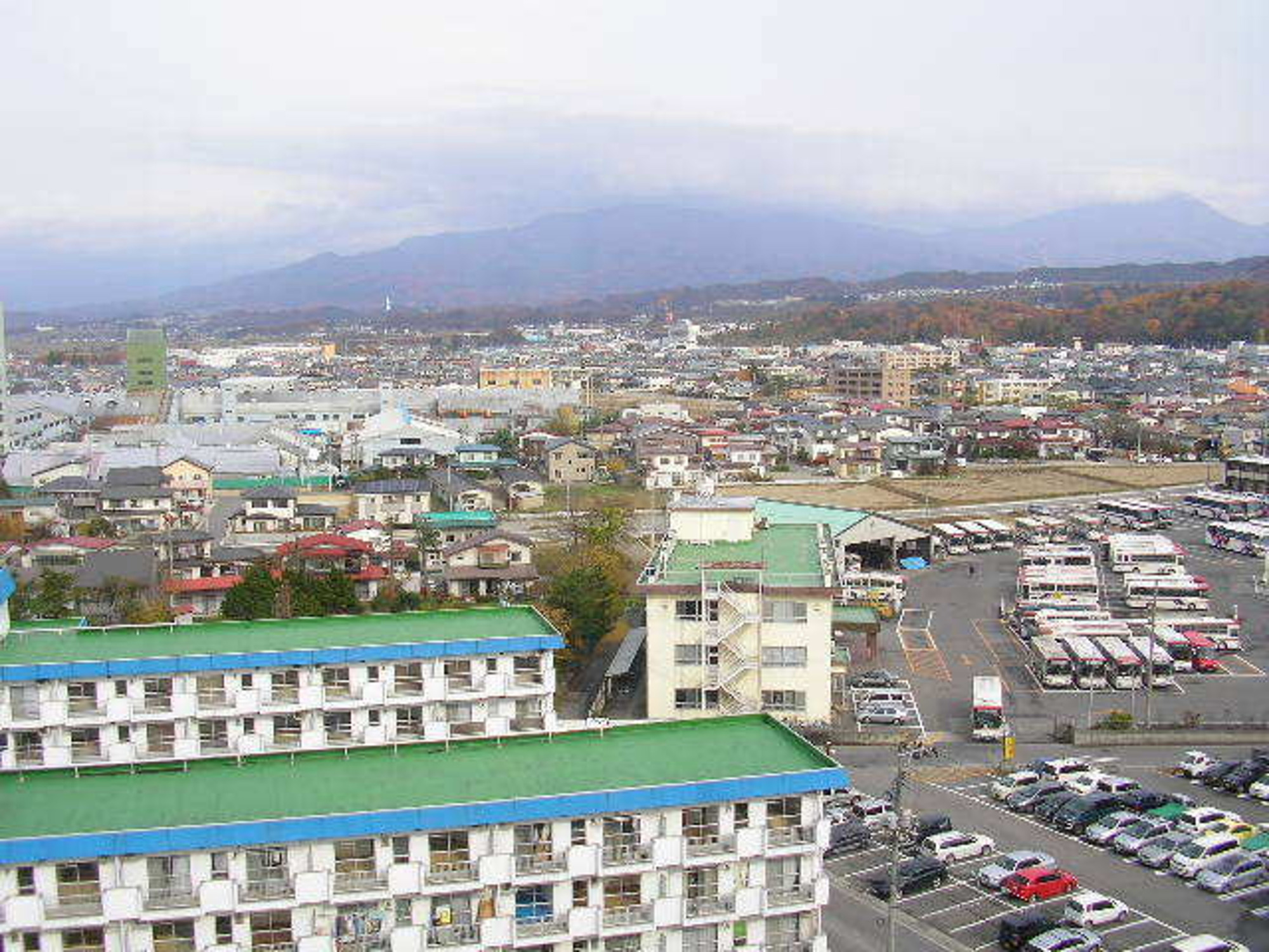 ホテル北側景観