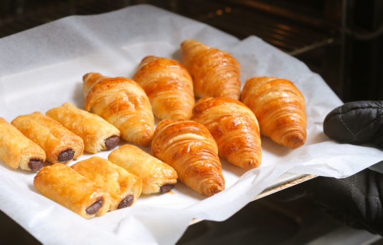 The hotel's signature fresh-baked bread