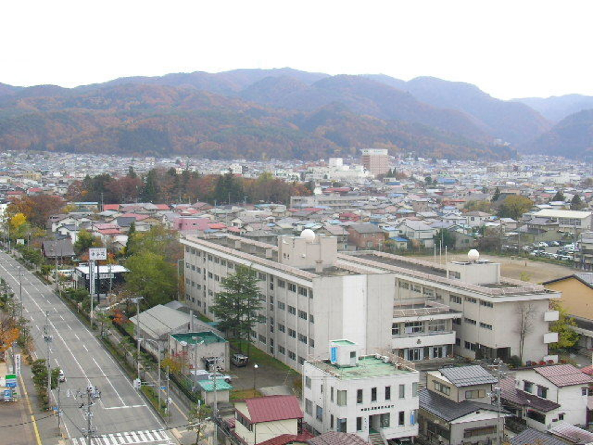 ホテル東側景観