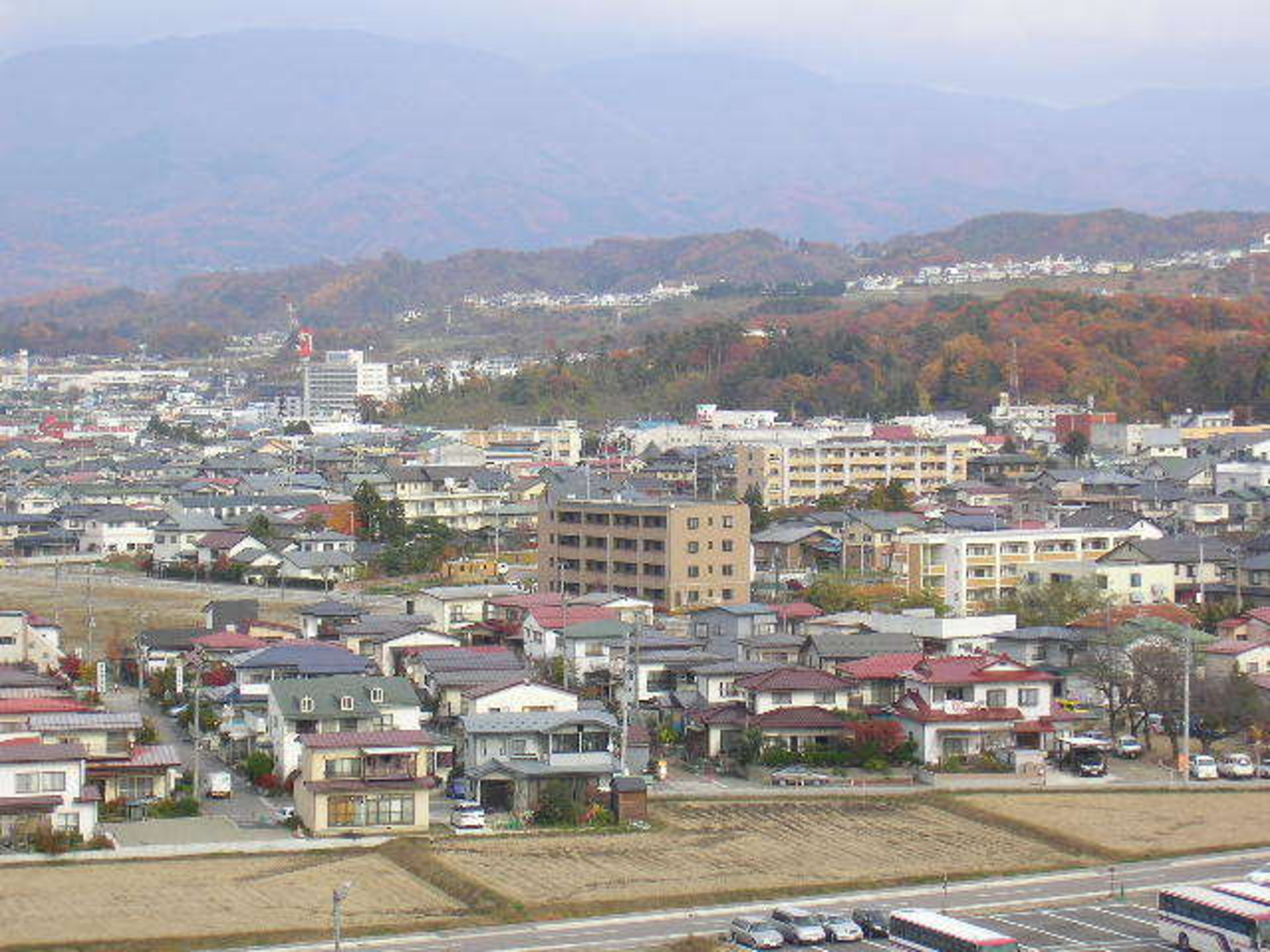 ホテル 磐梯山方面景観