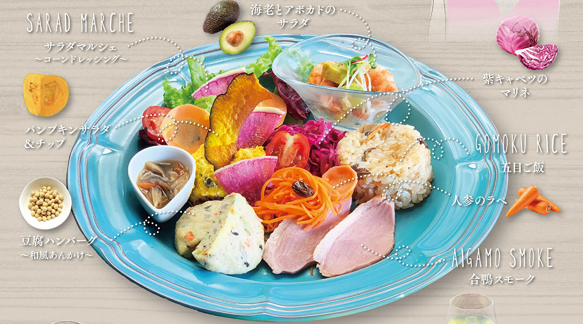 【夜限定！】HEALTHY IRODORI Plate！～　大人気ワンプレートのヘルシーバージョン登場！ サムネイル