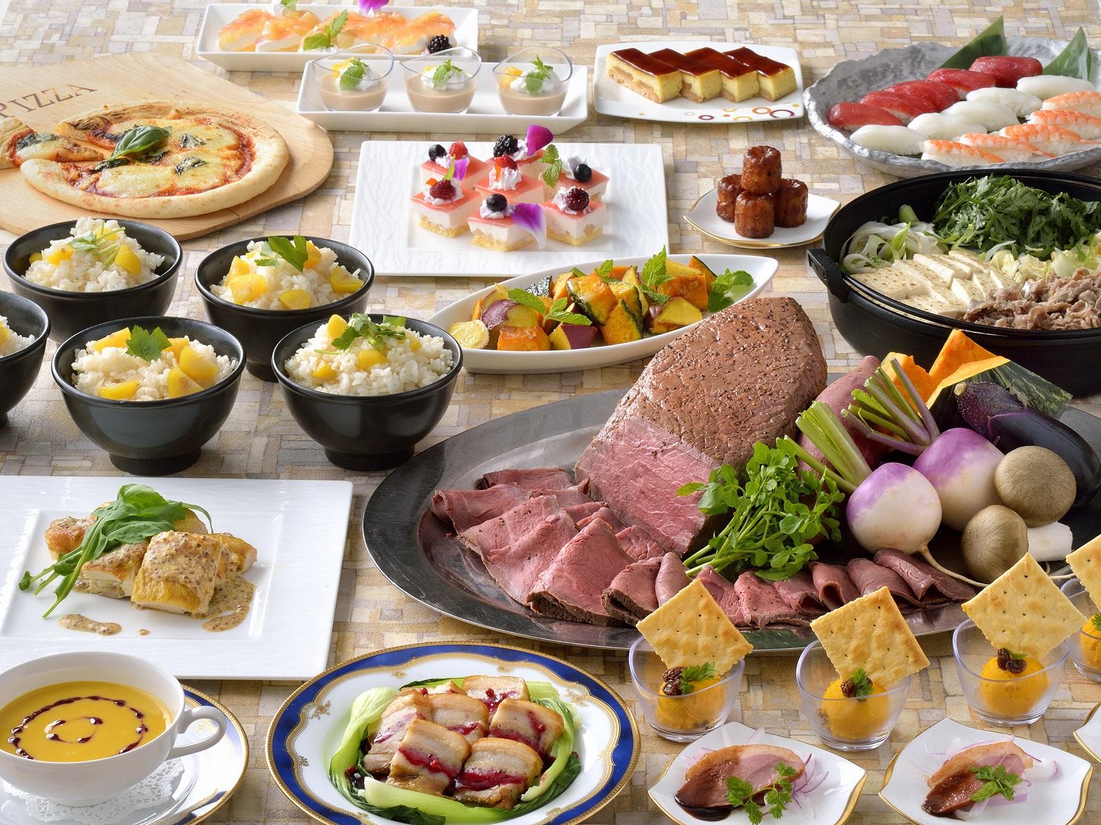 秋のランチビュッフェ ～秋の味覚～ 