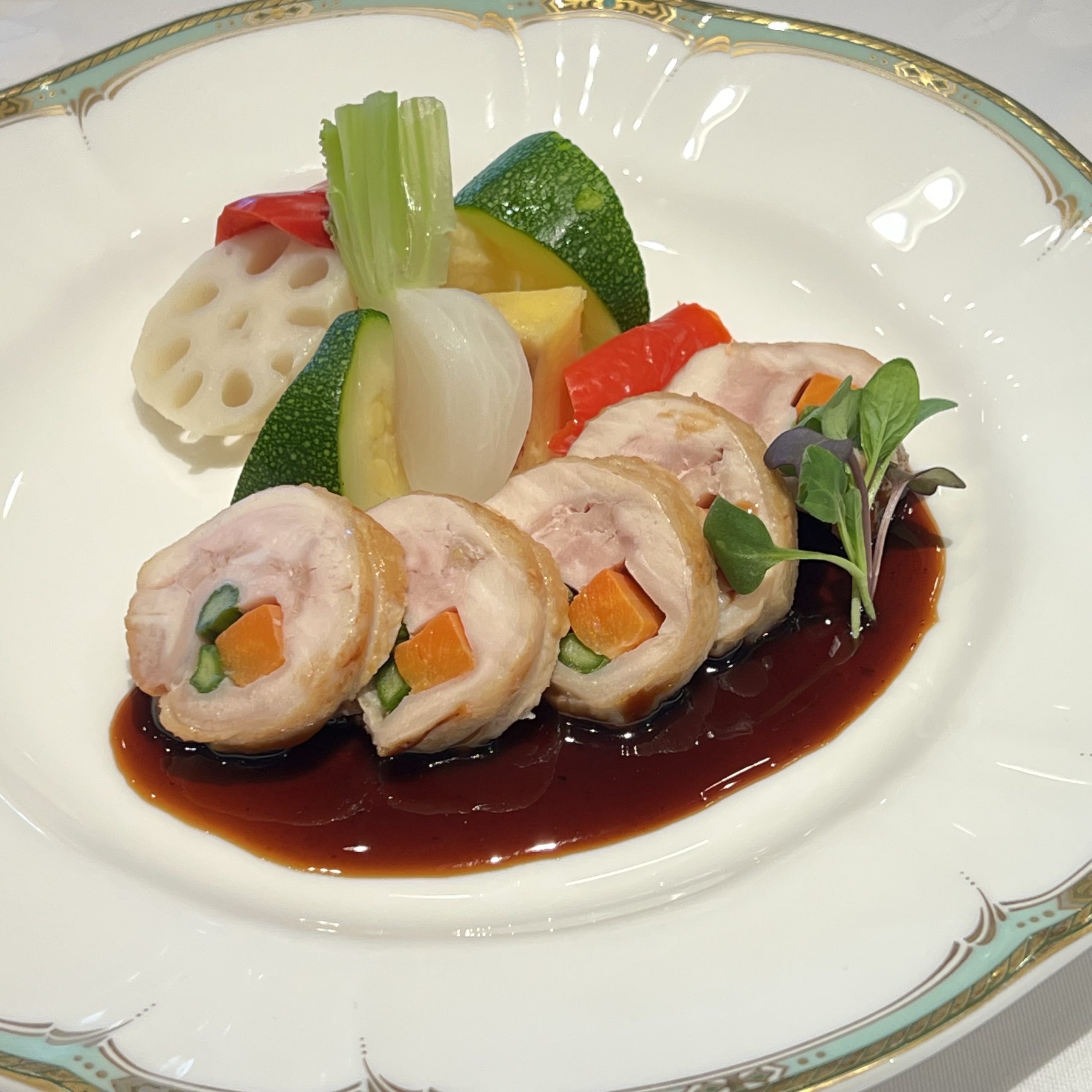 チキン・ルーエ～彩り野菜添え～ サムネイル