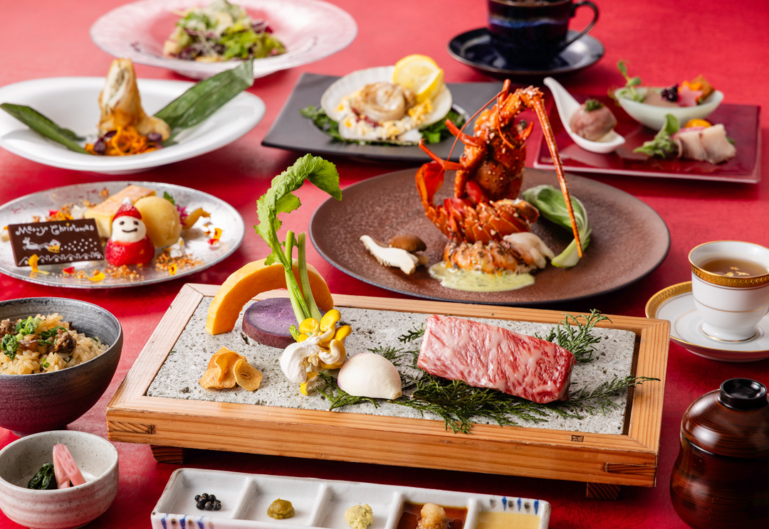【Xmas2025】蒲葡 －えびぞめ－ 米沢牛と伊勢海老、魚介 鉄板焼コース 