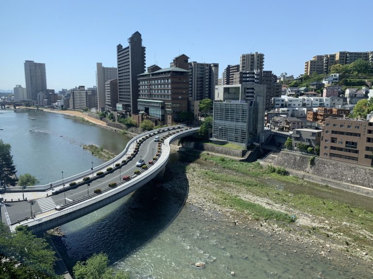 View from ROOM (river side)