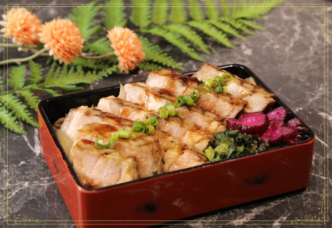 会議室お弁当 【ポークステーキ重】 サムネイル