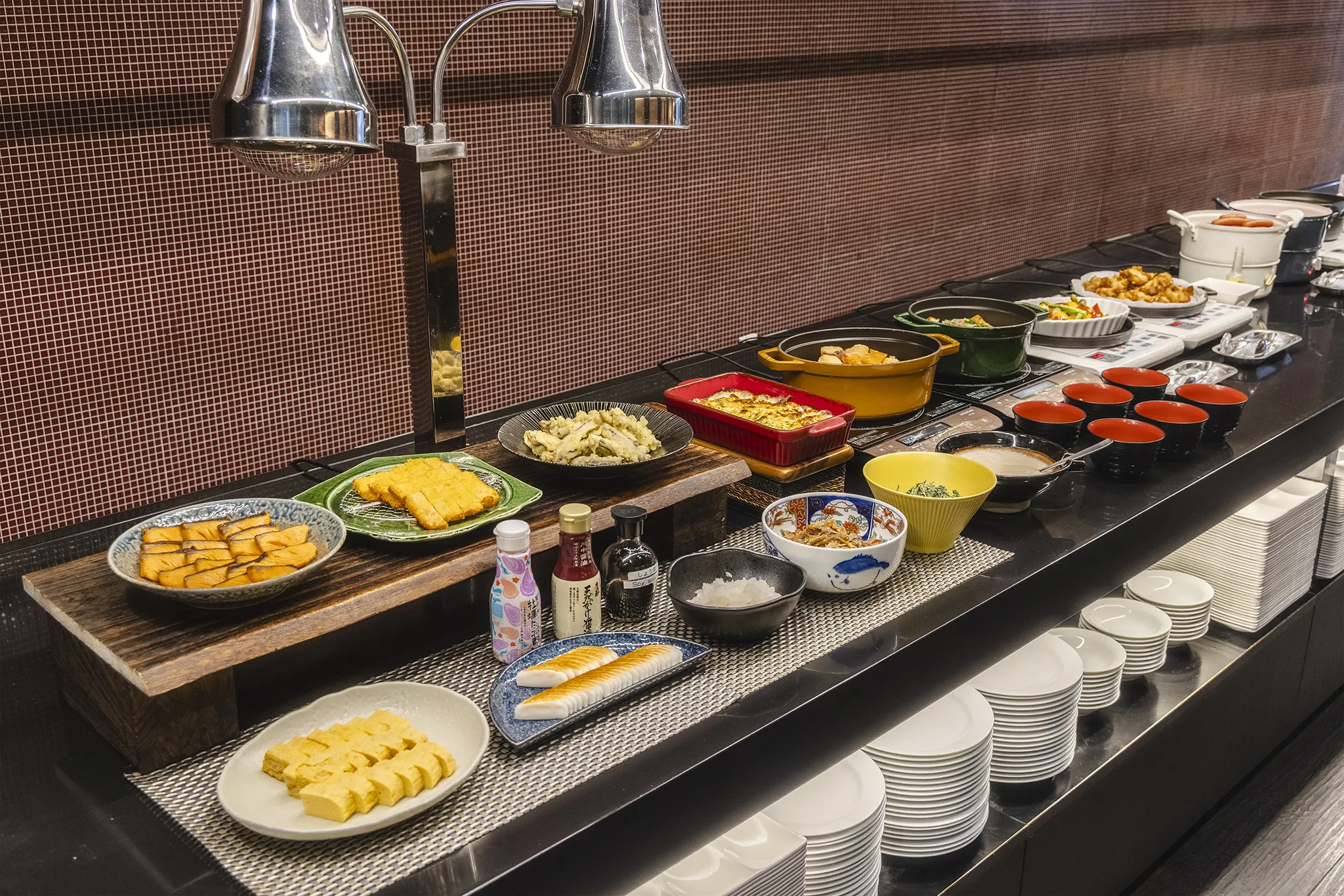 朝食ビュッフェ　ビュッフェライン