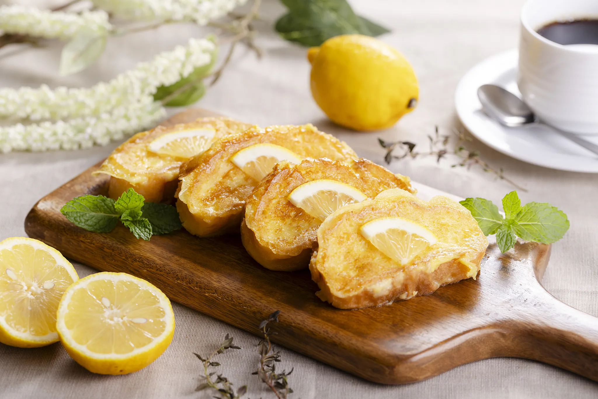 朝食ビュッフェ　フレンチトースト