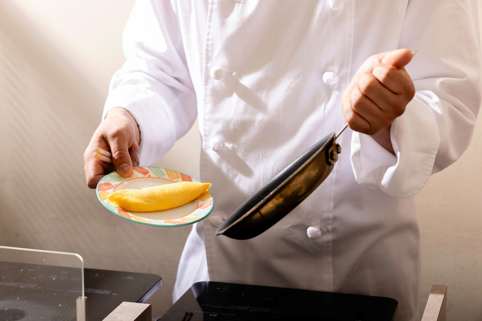 朝食ビュッフェ