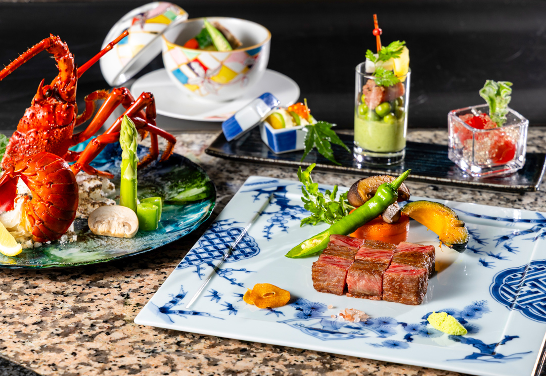 ［8/1～］蒲葡 －えびぞめ－　米沢牛、伊勢海老 鉄板焼コース サムネイル