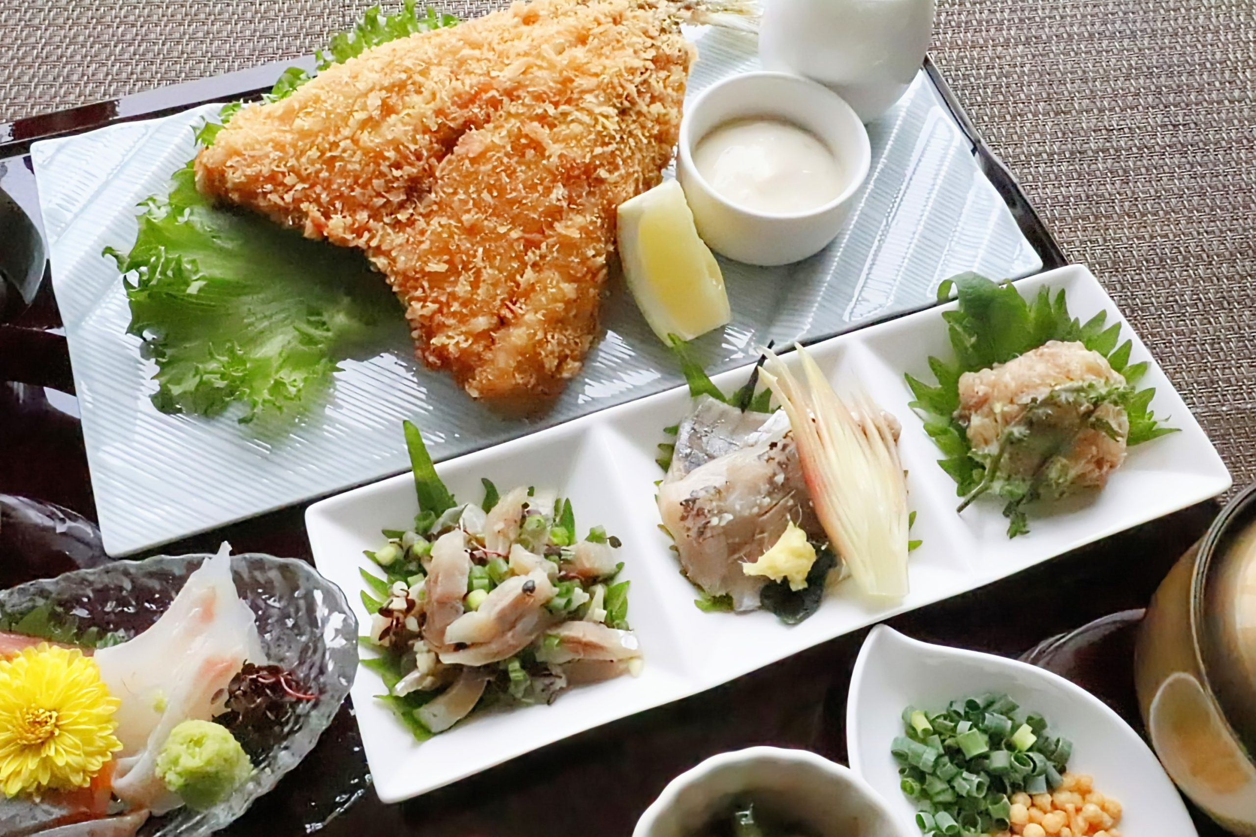 ごちそう！鯵四味御膳3