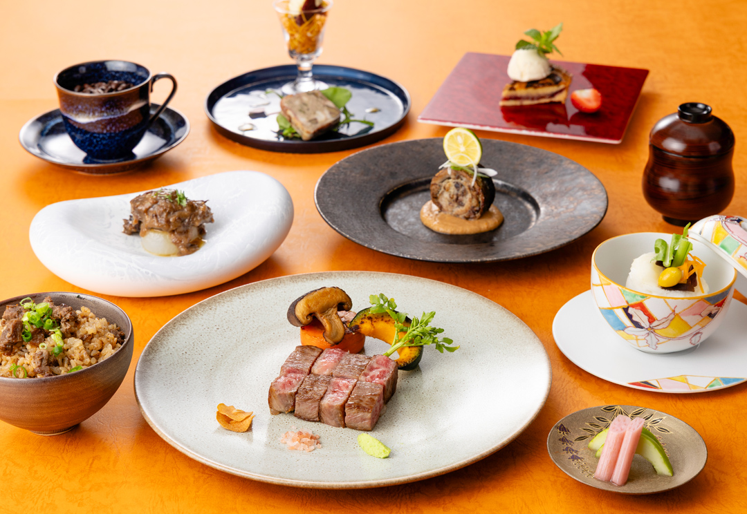 紅葉色 －もみじいろ－ 季節の食材を使用した佐賀牛の鉄板焼コース 